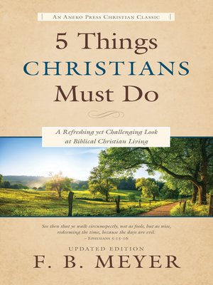 cover image of 5 Things Christians Must Do